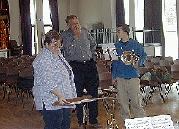 Jennifer conducting